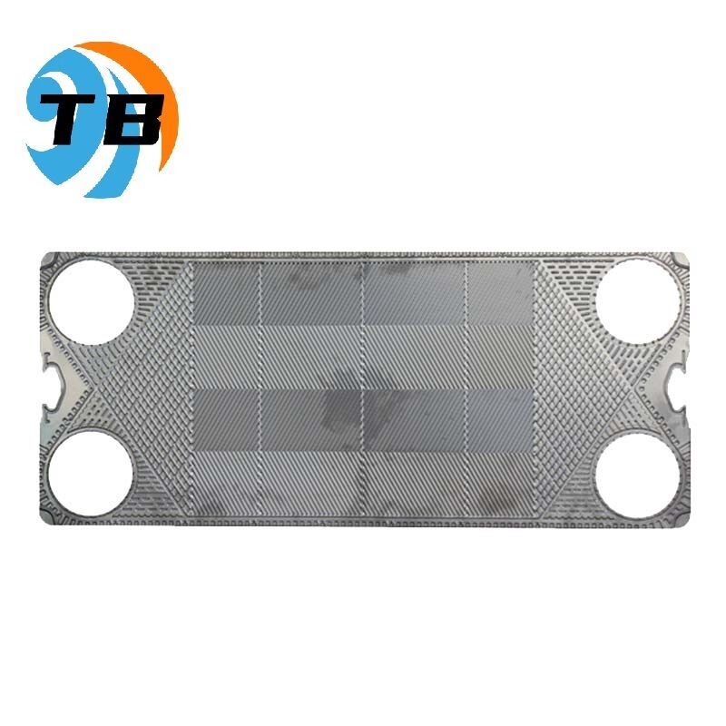 Chevron Or Herringbone Pattern APV heat exchanger plate designed for max operating pressure up to 25 bar and plate thickness ranging from 0.4 to 1.2 mm