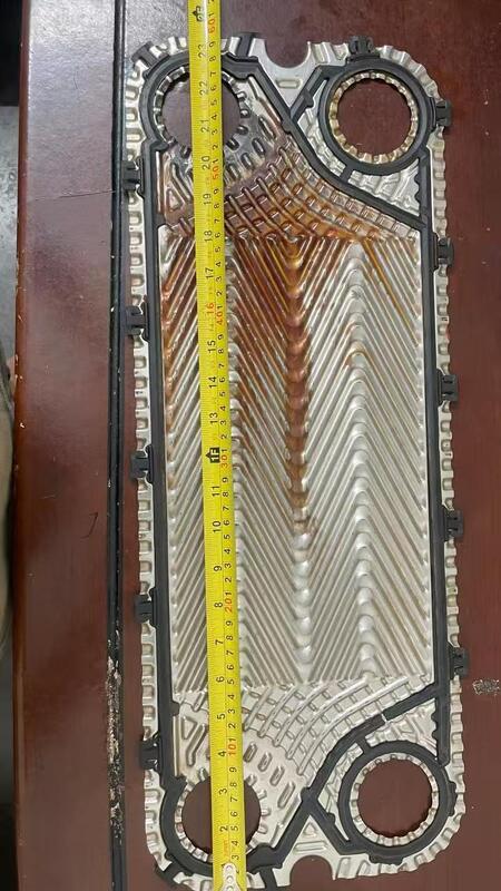 FP10 Funke Heat Exchanger Plate Gasket Stainless Steel 304 316L with NBR EPDM Sealing Gaskets Designed for Heat Transfer Systems
